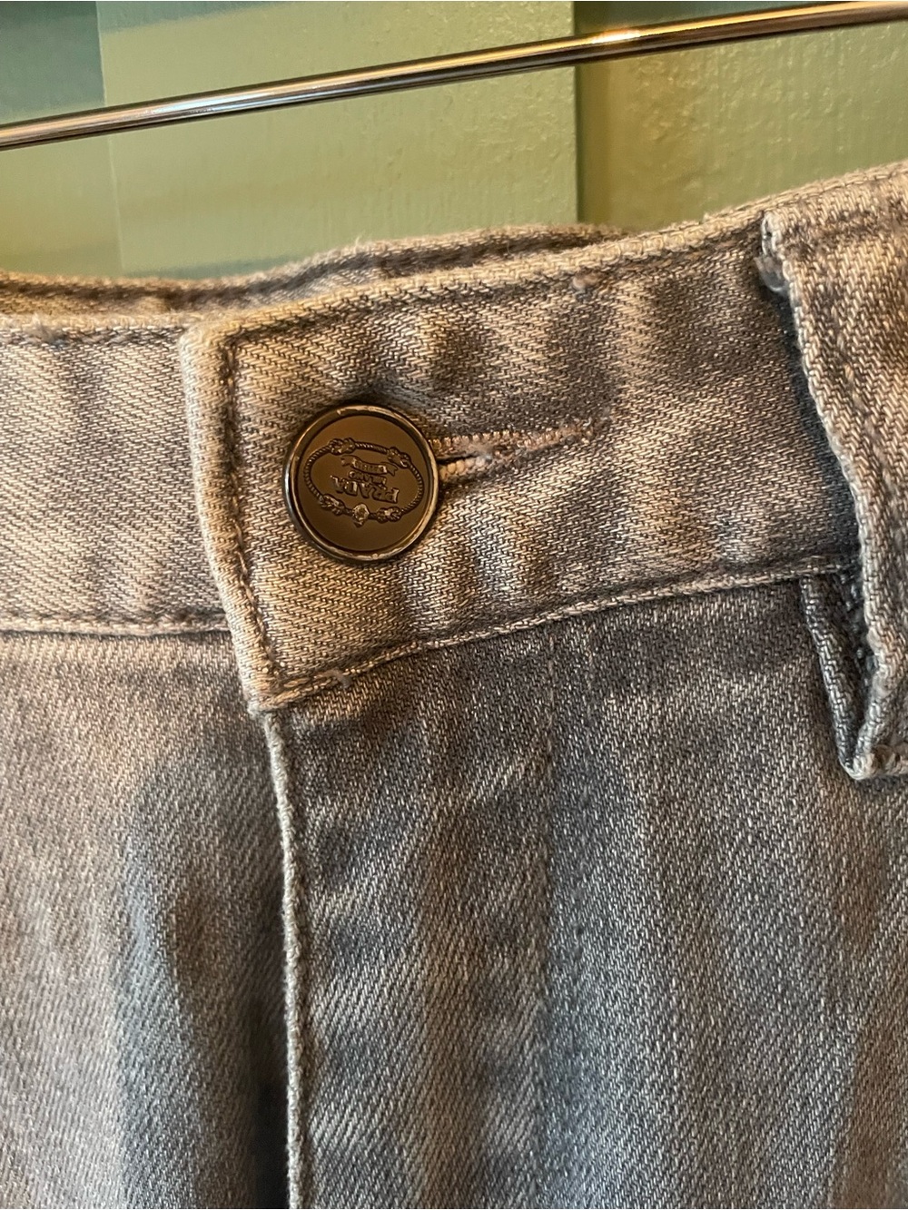 Prada Gray Straight Leg Jeans - Picture 6 of 7